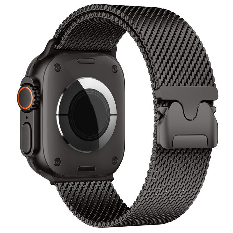 Milanaise Armband für Apple Watch 11 10 42mm 46mm Magnetisches Zubehör für iWatch Ultra 3 2 1 49mm 9 8 7 45 41mm 6 5 4 SE 44 4