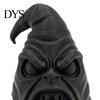 Dark Style Room Accessories 3D Printed Big Mouth Wizard Hat Figurine, Scary Witch Window Display Ornaments Tabletop Statue, Gothic Halloween