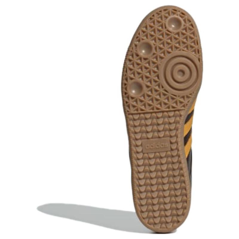 Adidas Samba Og 'Dark Brown Yellow' Sneakers IG6174