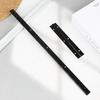 Row Hinge 270° Open Long Line L 380/153mm W 26mm Iron Black Continuous Piano Hinge Furniture Jewelry Gift With Free Screws