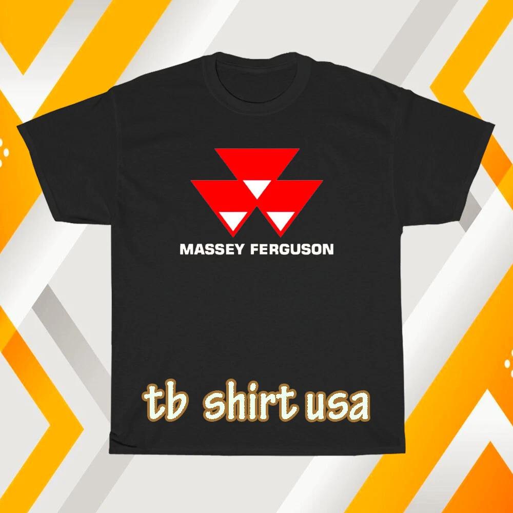 New Massey Ferguson Tractor Agriculture logo Unisex T-Shirt Funny Size S to 5XL XL