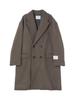 SHIPS Any PURE WOOL MELTON Double Chester Coat, Men's, 2025AW, Gray, Size M (714470004)
