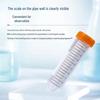LICHEN Plastic Centrifuge Tube with Screw Cap