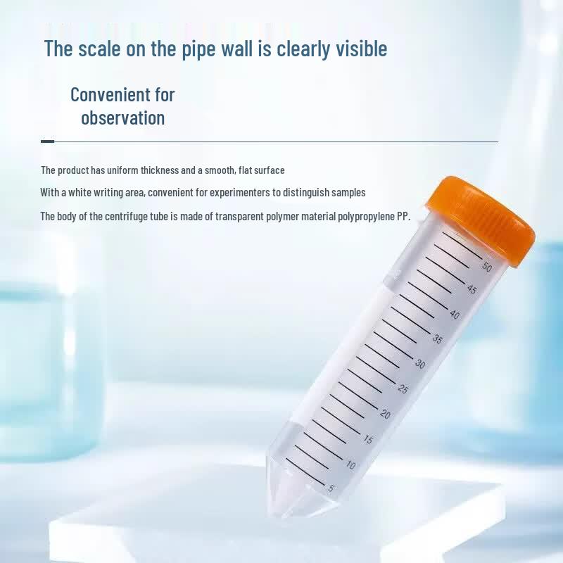 LICHEN Plastic Centrifuge Tube with Screw Cap