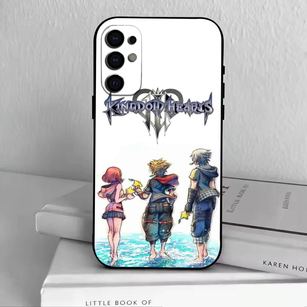 

KH-Kingdoms Hearts G-Game Phone Case Black Silicone Soft For Samsung S25,S24,S21,S22,S23,S30,Ultra,S20,Plus,Fe,Lite Samsung S235G