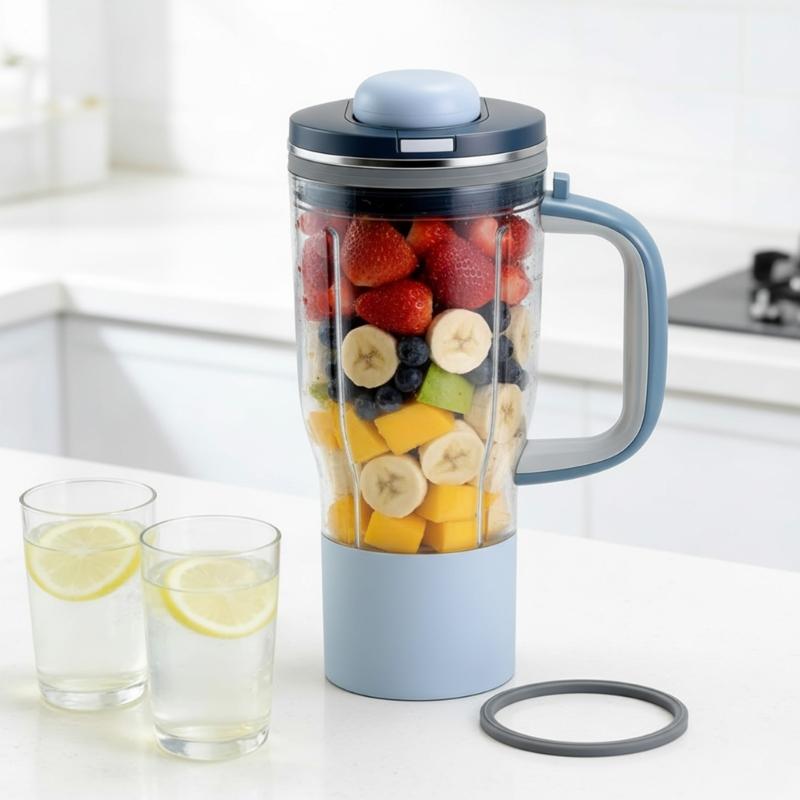 2 Pack Premium Blender Sealing Rings Waterproof and Long Lasting Blender Lid Gaskets Silicone Texture for Smoothie Maker