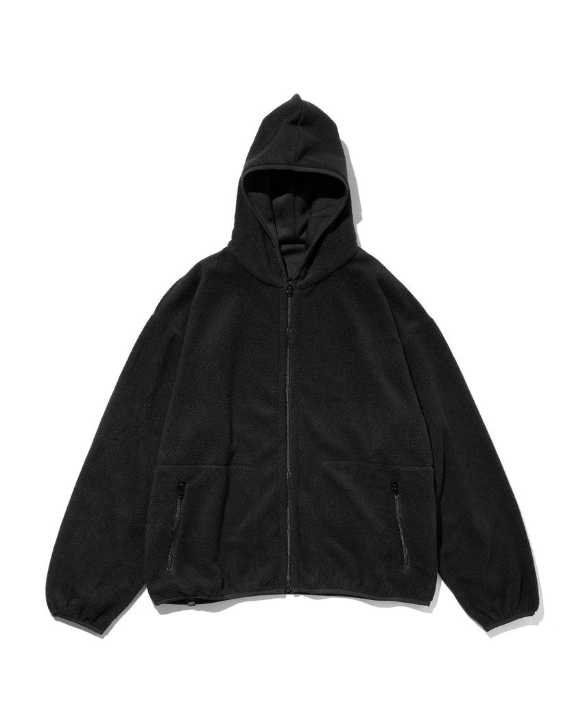 GORDON MILLER Men's Reversible Zip-Up Hoodie, Size M, Black, 1745192