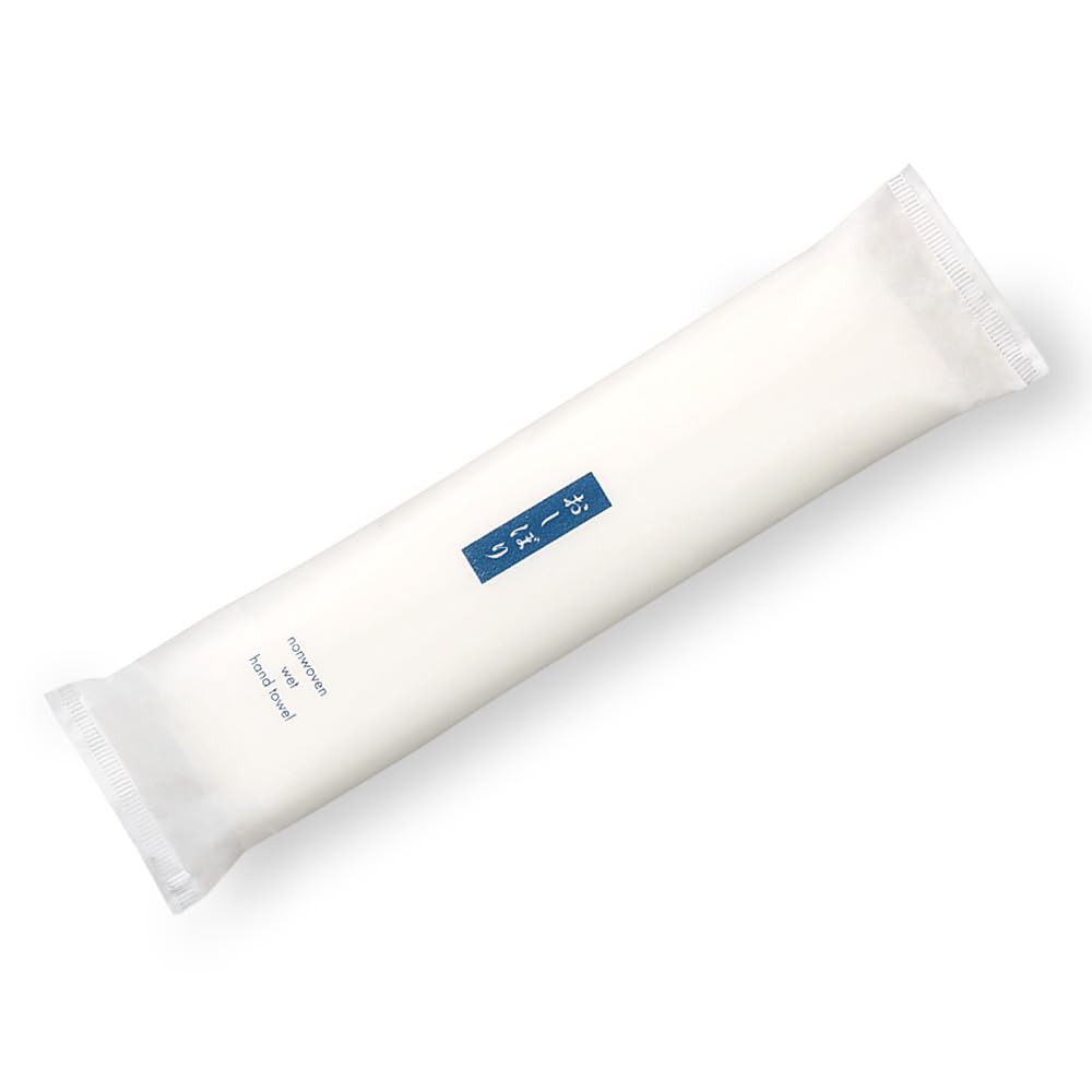 

Oji Timely Heavyweight Disposable Hand Towels, Japanese Pattern, Large, Premium Quality, Commercial Use, Solid Color, Round Roll, Large, Thick,