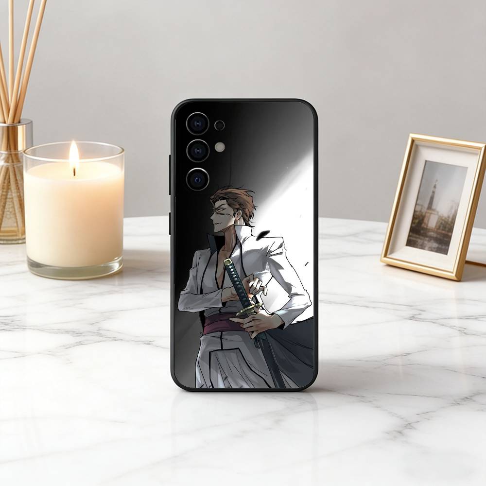 A-Aizen S-Sosuke-S Anime B-BLEA-CH Phone Case For Samsung S25,S24,S21,S22,S23,S30,Ultra,S20,Plus,Fe,Lite,Note,10,Black Cover