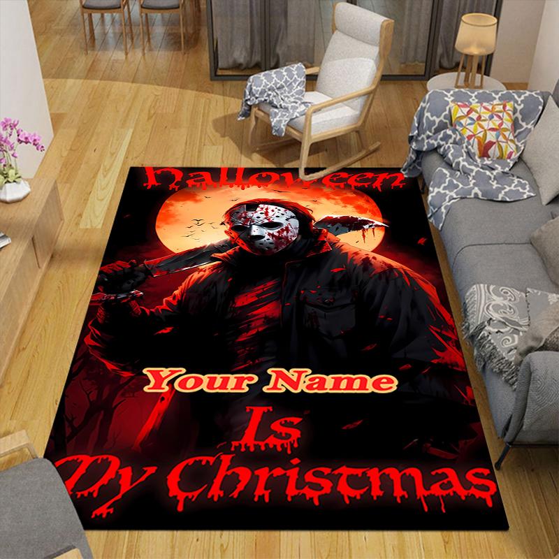 Custom 1Pc Powerful Anime Character Rug Office Carpet Indoor Outdoor Entrance Doormat Nonslip Soft And Comfortable Living Room D2915362