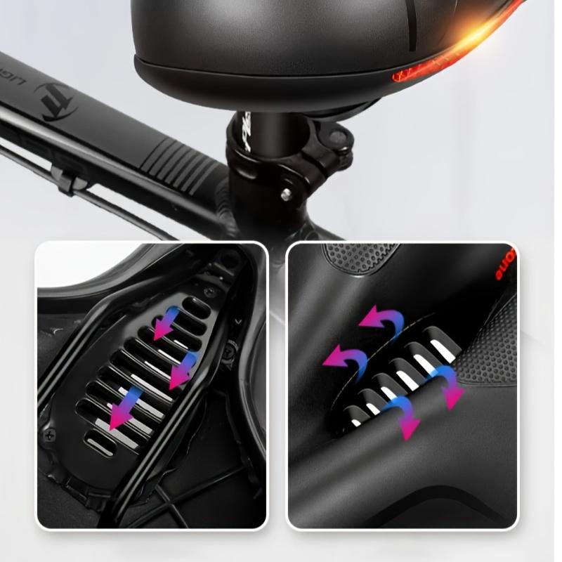 Culoar de Bicicletă cu Dublă Absorbție a Șocurilor - Culoar Confortabil și Lat pentru Bicicletă cu Căptușeală din Spumă cu Memorie, Șa de Bicicletă Impermeabilă