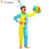 Clown Adorable Halloween Suit For Boys In Yellow And Blue Ideal For Occasions Dressup