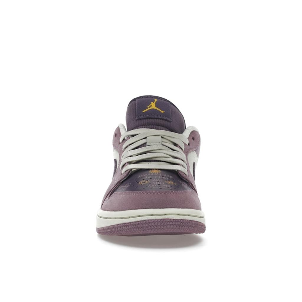 Air Jordan 1 Low International Womens Day Women Sneakers Purple Amethyst-Wave Canyon-Purple DR8057-500