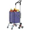 Feizhiyue Folding Stair Climbing Shopping Cart