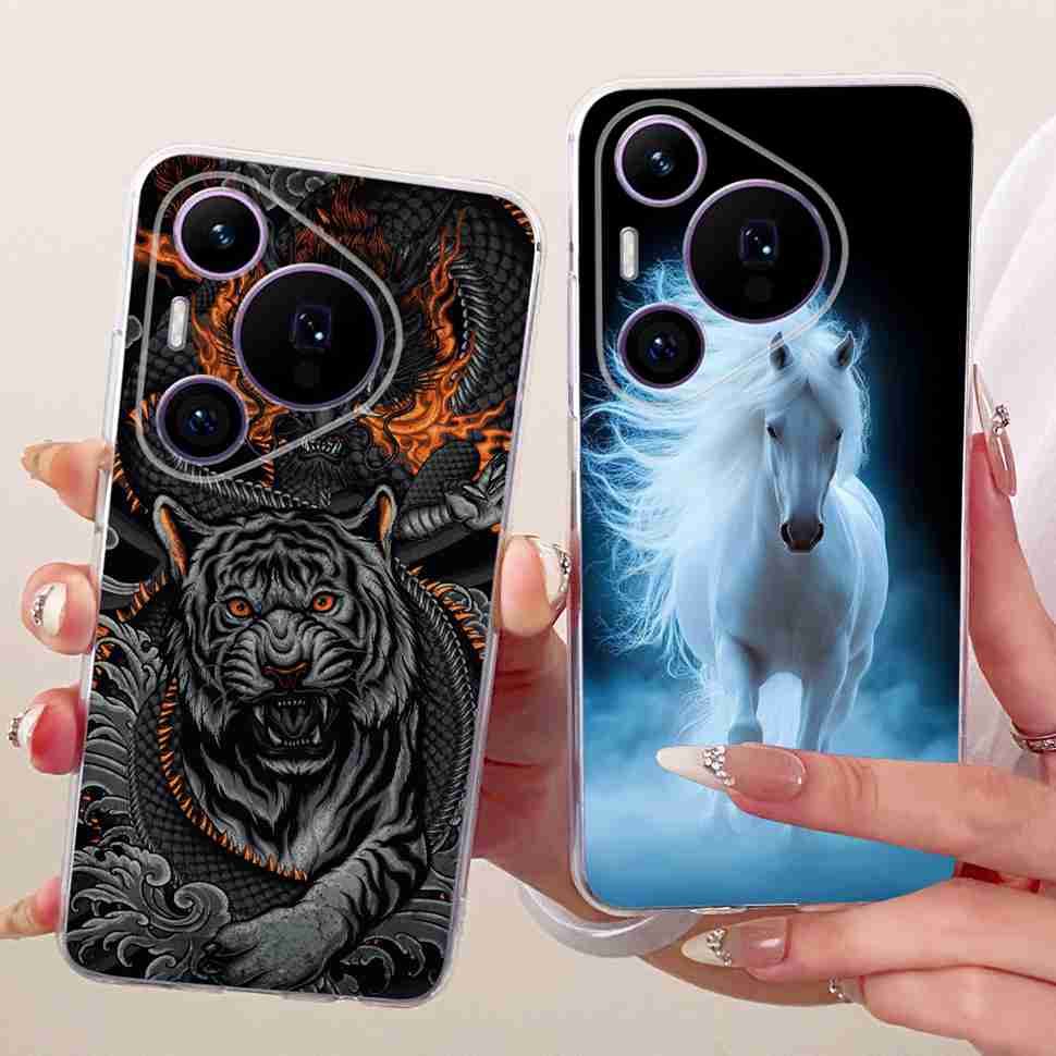 For Huawei Pura 70 Pro HBN-LX9 Case Luxurious Pattern Butterfly TPU Back Cover For Pura 70Pro+ 70 Pro Plus HBN-AL10 Phone Shell