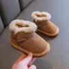 Infant Snow Boots Toddlers 12-36 Months Warm Winter Shoes With Soft Sole Non-Slip High Ankle