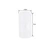 4 Pack AA To Size C Battery Adapters Holder Switcher Converter Cases Box White