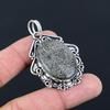 Daughters Day Sale Oval Natural Stingray Coral 925 Silver Bezel Pendant Jewelry