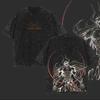 Hot-blooed Anime Bleach Kurosaki Ichigo Manga Graphic Print T-Shirt Men Women Vintage Washed Cotton Summer New Tee Streetwear Fashion Oversized Top