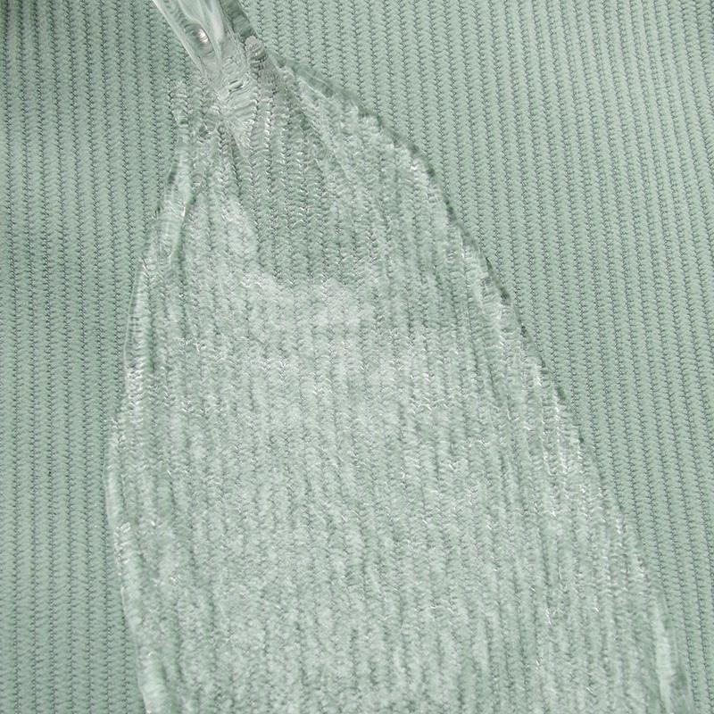 Zaino in Velluto a Coste Monocolore Cartella Scolastica da Studente Zainetto Piccolo da Pendolare da Donna Borsa a Spalla Multifunzionale