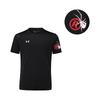 Under Armour Custom Sports Loose Quick-Dry Moisture-Wicking Round Neck Pullover Short Sleeve T-Shirt Unisex Tops Black 21500525-001(TEAM702-A25)