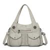 Retro Soft Washing Leather Women Shoulder Crossbody Bags High Quality Handbags Fashion Luxury Female Tote Bag Sac A Main Wallet