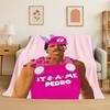 Couverture Flottante Mode Pedro Pascal Star Douce Chaude pour Chambre Salon Lit Voyage Camping Pique-nique Cadeau Enfants