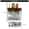 Efficient JD1912 Motorcycle Car Horn Relays small  Relays Metal & Plastic Relays Enhances Safety in Urban Road Driving