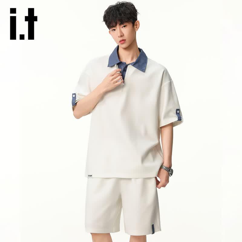 Izzue It Men's Polo Shirt Sport Set
