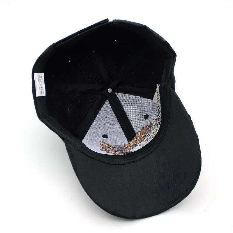 Unisex Baseballkappe 3D USA Adler Stickerei Kappe Herren und Damen Outdoor Sport Hüte