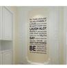 In Words Letters This House Wallpaper Home Decor