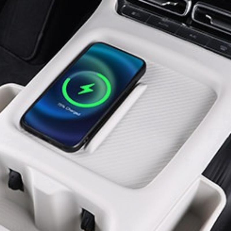 For Changan Qiyuan Q05 2026 Center Console Anti-Slip Cup Holder Protector Wireless Charging Silicone Pad Interior Accessories