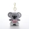 Nuova Peluche Koala Carino con Fiocco, Portachiavi Giocattolo, Animale Super Morbido e Soffice, Decorazione Zaino Koala, Regalo per Bambini