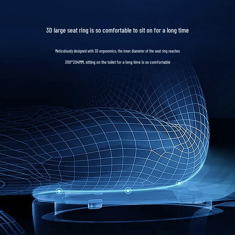 Haier Smart Toilet Seat with Instant Heating & Sterilization