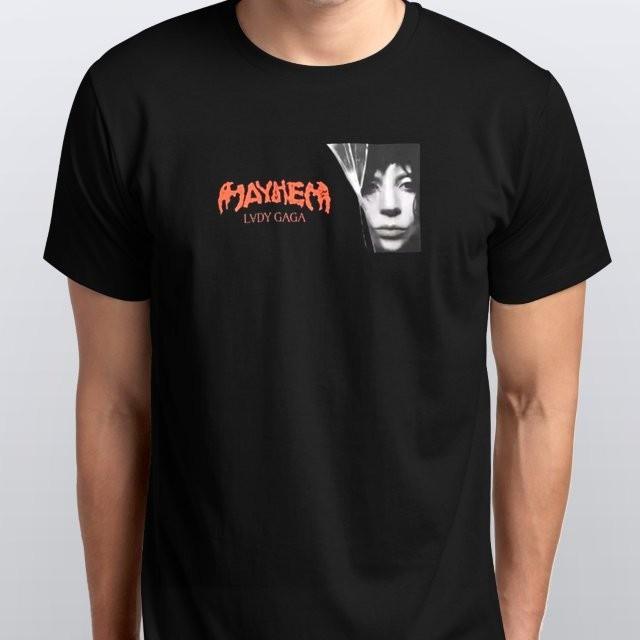 Lady Gaga Mayhem T-SHIRT colours Black S