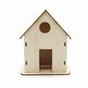 DIY Wood Birdhouse Kit Unfinished Log Home Craft Project with Safe Paint Wooden Crafts Boys And Girls Graffiti Bird Nest for Kids