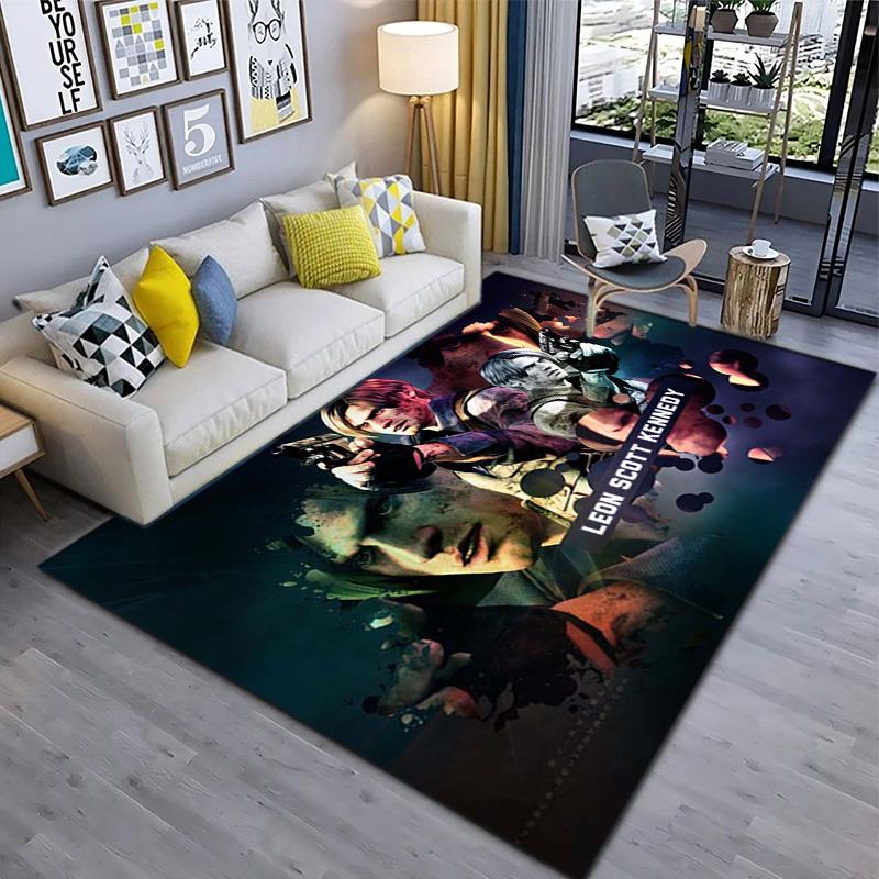 Sci-Fi game Resident Evil, Umbrella Corporation, soft carpet, home living room, office chair pad, door mat, door mat carpet U6