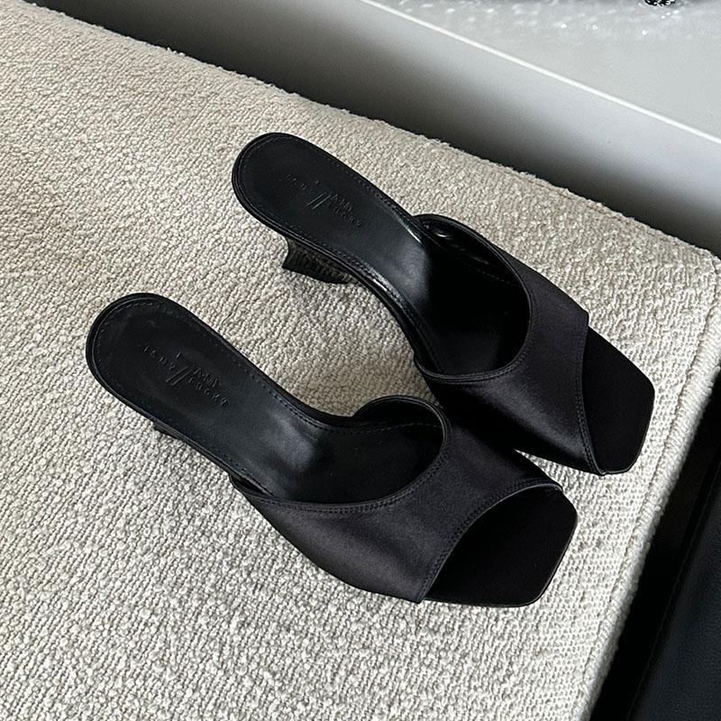 Mode Damen Keilabsatz Hausschuhe Pantoletten Sandalen Schuhe Weiblich Frühling Sommer Mode Flach Damen Absatz Keilabsatz Hausschuhe Schuhe Pumps