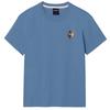 OKSTAR Sea Otter Embroidered Short Sleeve T-Shirt (Type B)