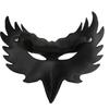 1 Piece PU Hawks Face Mask Comfortable Fit For Halloween Celebration Themed Parties And Role Plays