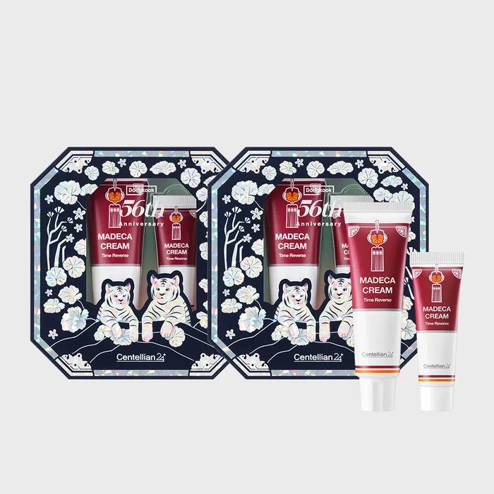 

Centellian24 Madeca Cream Time Reverse 56th Anniversary Edition (50 мл + 15 мл) 2шт Эластичность Успокаивающий от несовершенств Поры ТЕКА Teca