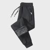Men's Warm Fleece Slim and Loose Sweatpants for Autumn and Winter