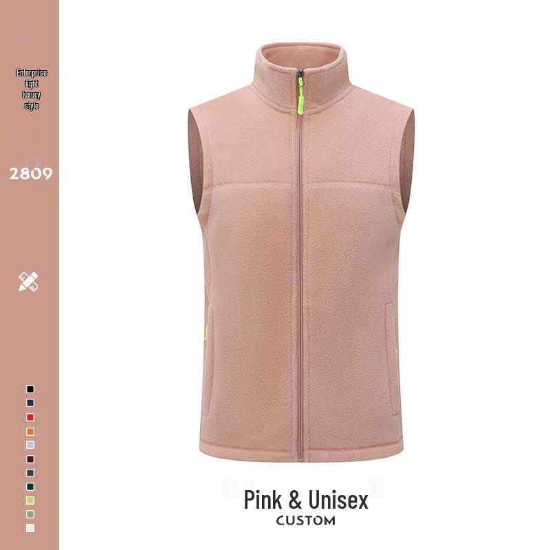 Custom Logo Multi-Pocket Durable Vest for Supermarket, Decoration, and Volunteer Workwear