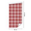 Red and coral checkered wallpaper, red background 50x1000
