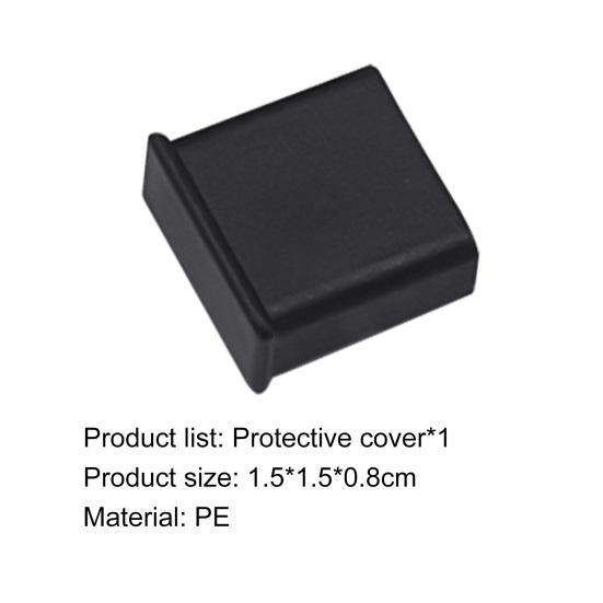 USB Cover Anti-dust Protective PE Mini USB-A Protective Sleeve for U Disk