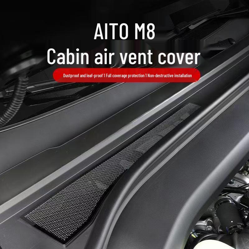 Compatible with 26 Models: AITO M7/M8 Engine Air Vent Protector & Dust Cover Net.