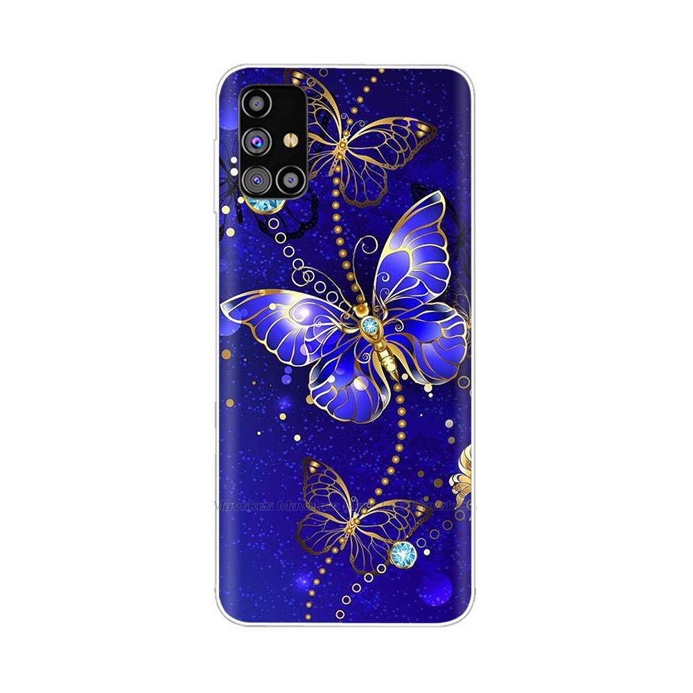 For Samsung Galaxy M51 Case SM-M515F Phone Case Creative Full Protection TPU Back Cover For Samsung M51 M 51 Soft Silicone Funda