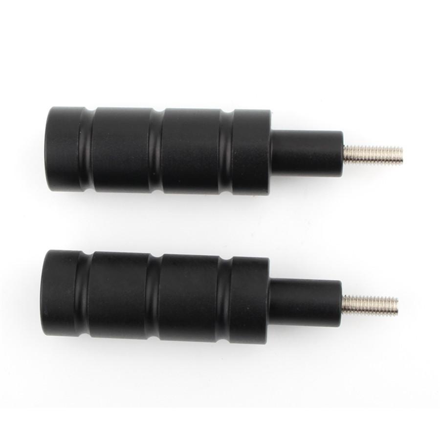 2Pcs M8 M6 Motorcycle Spotlight Headlight Fog Light Bracket Post Support Base