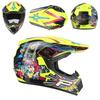 Full Face Mountain Bike Helmet DH Downhill Cycling Youth Adult ABS Safety With Visor