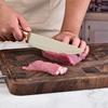 Tabla de cortar de madera maciza de nogal negro hotel hogar cortar verduras bistec fruta tabla de cortar bandeja de madera tabla de cortar para camping
